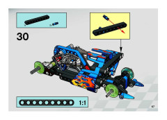 LEGO 8646 instructions page 67 – build guide
