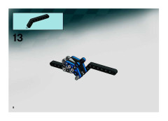 LEGO 8646 instructions page 8 – build guide