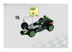 LEGO 8647 instructions page 13 – build guide