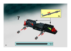 LEGO 8647 instructions page 20 – build guide
