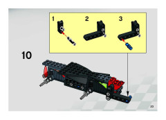 LEGO 8647 instructions page 23 – build guide