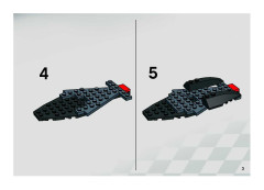 LEGO 8647 instructions page 3 – build guide