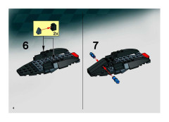 LEGO 8647 instructions page 4 – build guide