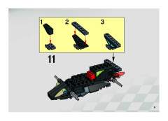 LEGO 8647 instructions page 9 – build guide