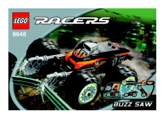 LEGO 8648 instructions page 1 – build guide