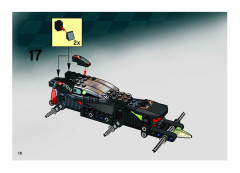 LEGO 8648 instructions page 18 – build guide