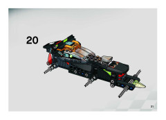 LEGO 8648 instructions page 21 – build guide