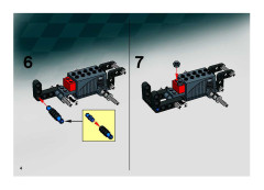 LEGO 8648 instructions page 4 – build guide