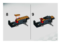 LEGO 8648 instructions page 5 – build guide