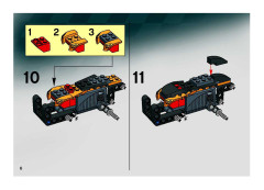 LEGO 8648 instructions page 6 – build guide
