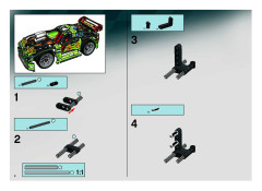 LEGO 8649 instructions page 2 – build guide
