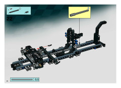 LEGO 8649 instructions page 22 – build guide