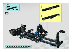 LEGO 8649 instructions page 23 – build guide