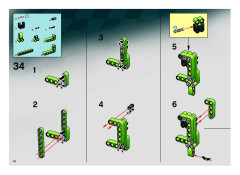 LEGO 8649 instructions page 40 – build guide