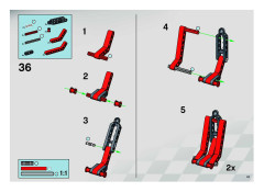 LEGO 8649 instructions page 43 – build guide