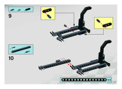 LEGO 8649 instructions page 5 – build guide
