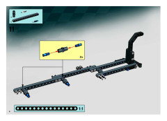 LEGO 8649 instructions page 6 – build guide