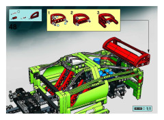 LEGO 8649 instructions page 66 – build guide