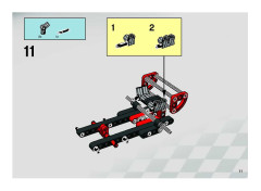 LEGO 8650 instructions page 11 – build guide