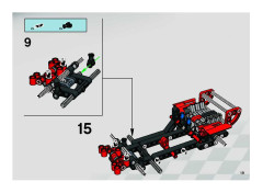 LEGO 8650 instructions page 19 – build guide