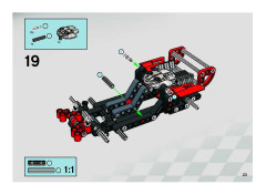 LEGO 8650 instructions page 23 – build guide