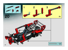 LEGO 8650 instructions page 24 – build guide