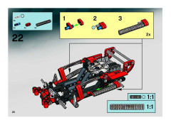 LEGO 8650 instructions page 26 – build guide