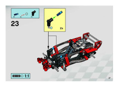 LEGO 8650 instructions page 27 – build guide