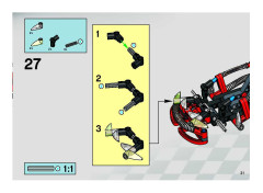 LEGO 8650 instructions page 31 – build guide