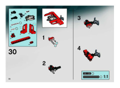 LEGO 8650 instructions page 34 – build guide