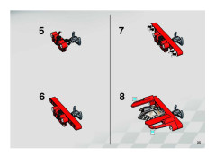 LEGO 8650 instructions page 35 – build guide