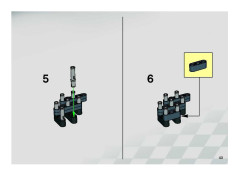 LEGO 8650 instructions page 43 – build guide