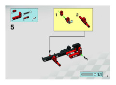 LEGO 8650 instructions page 5 – build guide