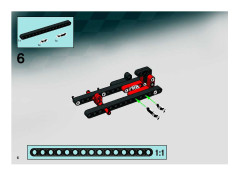 LEGO 8650 instructions page 6 – build guide