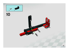 LEGO 8650 instructions page 65 – build guide