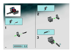 LEGO 8650 instructions page 70 – build guide