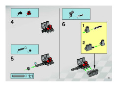 LEGO 8650 instructions page 71 – build guide