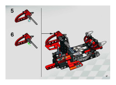 LEGO 8650 instructions page 87 – build guide