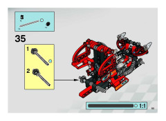 LEGO 8650 instructions page 93 – build guide