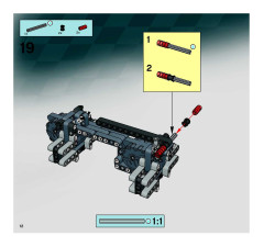LEGO 8651 instructions page 12 – build guide