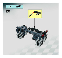 LEGO 8651 instructions page 13 – build guide