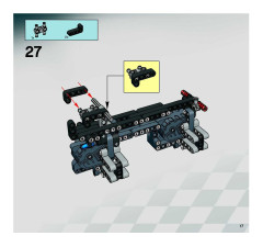 LEGO 8651 instructions page 17 – build guide