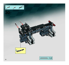 LEGO 8651 instructions page 20 – build guide