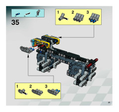 LEGO 8651 instructions page 25 – build guide