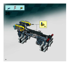 LEGO 8651 instructions page 26 – build guide