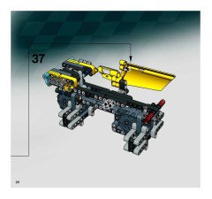 LEGO 8651 instructions page 28 – build guide