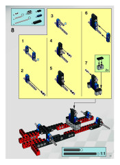 LEGO 8652 instructions page 11 – build guide