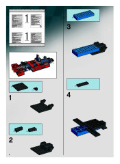 LEGO 8652 instructions page 2 – build guide
