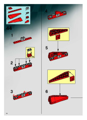 LEGO 8652 instructions page 72 – build guide