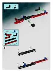 LEGO 8652 instructions page 8 – build guide